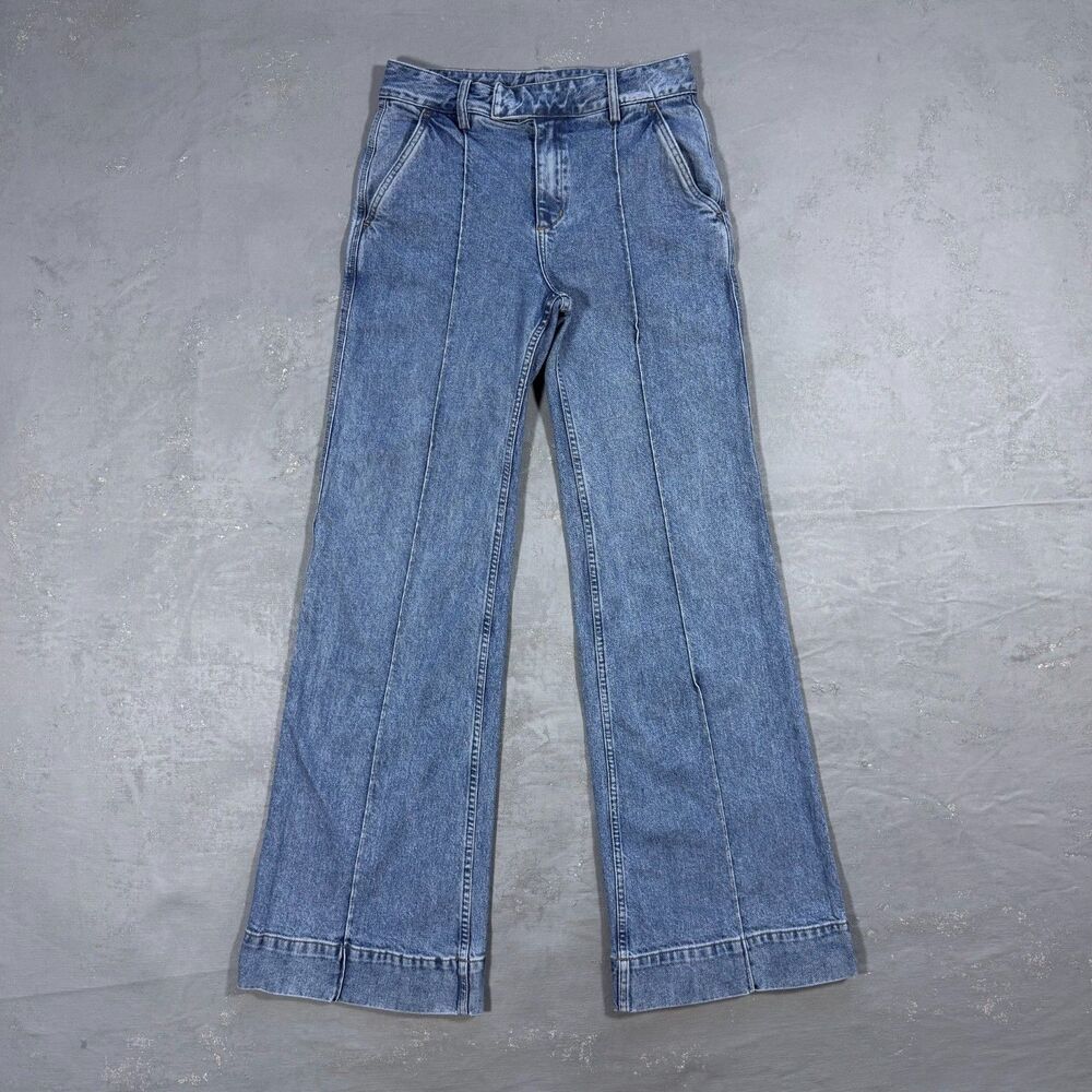 A.L.C. Simon Jeans in Stonewashed Blue Women's 4